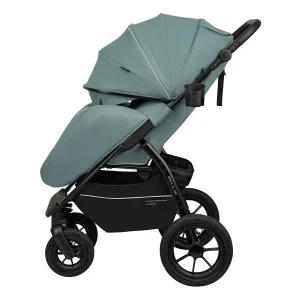 INDIGO Коляска EPICA XL AIR с сумкой2025 (2кол.(20,3см)2кол.(29см)(упак.1шт.) (зеленый-серый) INDIGO Коляска EPICA XL AIR с сумкой2025 (2кол.(20,3см)2кол.(29см)(упак.1шт.) (зеленый-серый)