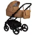 INDIGO Коляска LAMAR 2в1 (La 03 (рыжая кожа) INDIGO Коляска LAMAR 2в1 (La 03 (рыжая кожа)