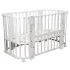 INDIGO Кровать детская Baby Line 5 в 1 (ложе 70х100 и 70х140) с поперечным маятником, массив бере (зайка) INDIGO Кровать детская Baby Line 5 в 1 (ложе 70х100 и 70х140) с поперечным маятником, массив бере (зайка)