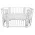 INDIGO Кровать детская Baby Line 5 в 1 (ложе 70х100 и 70х140) с поперечным маятником, массив бере (зайка) INDIGO Кровать детская Baby Line 5 в 1 (ложе 70х100 и 70х140) с поперечным маятником, массив бере (зайка)