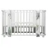 INDIGO Кровать детская Baby Line 5 в 1 (ложе 70х100 и 70х140) с поперечным маятником, массив бере (листочки) INDIGO Кровать детская Baby Line 5 в 1 (ложе 70х100 и 70х140) с поперечным маятником, массив бере (листочки)