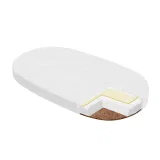 INDIGO Матрас LUX LIFE овал, стеганный трикотаж ALOE (75х125х12)