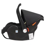 Автокресло INDIGO BEST BABY UNICA LB321 (0-13 кг) чёрный-серый