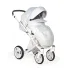 INDIGO Коляска PORTO 2в1 (Po 07 (белая кожа + белый узор) INDIGO Коляска PORTO 2в1 (Po 07 (белая кожа + белый узор)