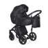 INDIGO Коляска PORTO 2в1 (Po 08 (черная кожа + черный узор) INDIGO Коляска PORTO 2в1 (Po 08 (черная кожа + черный узор)
