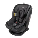 INDIGO Автокресло AERO ISOFIX, ST-3, группа 0 + 1 + 2 + 3 (0-36 кг), (упак.1 шт.) (черный)