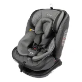 INDIGO Автокресло AERO ISOFIX, ST-3, группа 0 + 1 + 2 + 3 (0-36 кг), (упак.1 шт.) (серый)