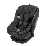 INDIGO Автокресло AERO ISOFIX, ST-3, группа 0 + 1 + 2 + 3 (0-36 кг), (упак.1 шт.) (черный-красный)