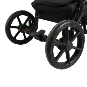 INDIGO Коляска BROCO Eco 2в1 (Be 03 (черная кожа) INDIGO Коляска BROCO Eco 2в1 (Be 03 (черная кожа)