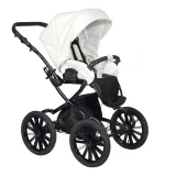 INDIGO Коляска BROCO Eco Plus 14 (Be 01 (белая кожа)