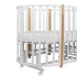 Кровать детская Indigo Born 7в1 с поперечным маятником (круг/овал, манеж, 2 кресла, стол) массив (белый-натуральный) Кровать детская Indigo Born 7в1 с поперечным маятником (круг/овал, манеж, 2 кресла, стол) массив (белый-натуральный)