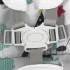 Стул для кормления HAPPY, ACE1015-A, от 5 мес до 3 лет. (Indigo) (совы) Стул для кормления HAPPY, ACE1015-A, от 5 мес до 3 лет. (Indigo) (совы)