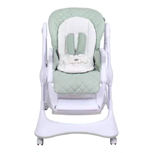 Стул для кормления ELEGANT, ЭкоКожа, Е101, от 5 мес до 3 лет. (Indigo) (мятный) Стул для кормления ELEGANT, ЭкоКожа, Е101, от 5 мес до 3 лет. (Indigo) (мятный)