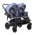 Коляска для двойни CHARLOTTE Sity DUO (Indigo) (Cs 06 (т.серый+сине-серый)) Коляска для двойни CHARLOTTE Sity DUO (Indigo) (Cs 06 (т.серый+сине-серый))