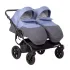 Коляска для двойни CHARLOTTE Sity DUO (Indigo) (Cs 06 (т.серый+сине-серый)) Коляска для двойни CHARLOTTE Sity DUO (Indigo) (Cs 06 (т.серый+сине-серый))