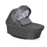 Коляска 2в1 Indigo CHARLOTTE 18 - Ch 38 (черный+черный узор)