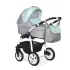 Коляска 3в1 Indigo CHARLOTTE 18 F - Ch 35 (серый+мятный) Коляска 3в1 Indigo CHARLOTTE 18 F - Ch 35 (серый+мятный)