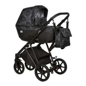 Коляска 2в1 Indigo ADAGIO Limited - Al 03 (т.серый+черная кожа) Коляска 2в1 Indigo ADAGIO Limited - Al 03 (т.серый+черная кожа)