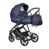 Коляска 2в1 Indigo AVEO - Av 06 (т.синий)