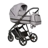 Коляска 2в1 Indigo AVEO - Av 09 (т.серый)