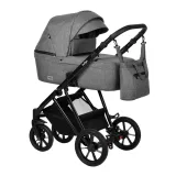 Коляска 2в1 Indigo VERONA - Ve 02 (т.серый)