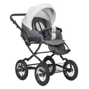 Коляска CHARLOTTE Sity Classic 12 (Indigo) (Cs 01 (т.серый+св.бежевый)) Коляска CHARLOTTE Sity Classic 12 (Indigo) (Cs 01 (т.серый+св.бежевый))