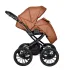 Коляска BROCO Eco Plus 14 (Indigo) (Be 06 (коричневая кожа)) Коляска BROCO Eco Plus 14 (Indigo) (Be 06 (коричневая кожа))