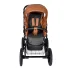 Коляска BROCO Eco Plus 14 (Indigo) (Be 06 (коричневая кожа)) Коляска BROCO Eco Plus 14 (Indigo) (Be 06 (коричневая кожа))