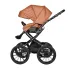 Коляска BROCO Eco Plus 14 (Indigo) (Be 06 (коричневая кожа)) Коляска BROCO Eco Plus 14 (Indigo) (Be 06 (коричневая кожа))