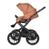 Коляска BROCO Eco Plus 14 (Indigo) (Be 06 (коричневая кожа)) Коляска BROCO Eco Plus 14 (Indigo) (Be 06 (коричневая кожа))