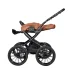 Коляска BROCO Eco Plus 14 (Indigo) (Be 06 (коричневая кожа)) Коляска BROCO Eco Plus 14 (Indigo) (Be 06 (коричневая кожа))