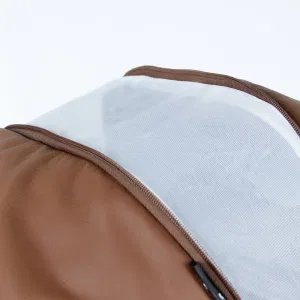 Коляска BROCO Eco Plus 14 (Indigo) (Be 06 (коричневая кожа)) Коляска BROCO Eco Plus 14 (Indigo) (Be 06 (коричневая кожа))