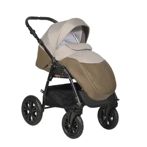 Коляска ALMA Lux 2в1 (Indigo) (Al 01 (т.бежевая кожа+т.бежевый)) Коляска ALMA Lux 2в1 (Indigo) (Al 01 (т.бежевая кожа+т.бежевый))