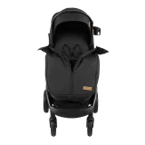 Коляска прогул. EPICA LUX (2кол.(18см)2кол.(25см), съемн.бамп.)(упак.1 шт.)(Indigo) (черный)