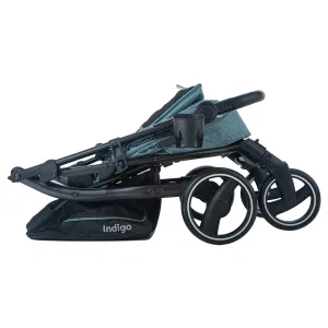 Коляска прогул. SIGMA LUX (2кол.(18см)2кол.(20,5см), съемн.бамп.)(упак.1 шт.)(Indigo) (зеленый) Коляска прогул. SIGMA LUX (2кол.(18см)2кол.(20,5см), съемн.бамп.)(упак.1 шт.)(Indigo) (зеленый)