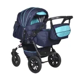 Коляска прогул. CAPRI PCO (Indigo) (Cp 10 (т.синий+бирюзовый))