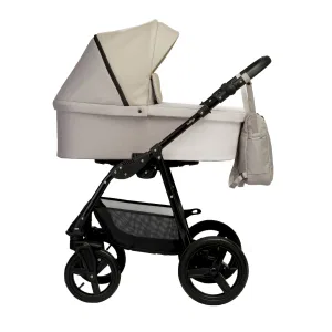 Коляска COMFORT 2в1 (Indigo) (Co 01 (св.бежевый+бежевая кожа)) Коляска COMFORT 2в1 (Indigo) (Co 01 (св.бежевый+бежевая кожа))