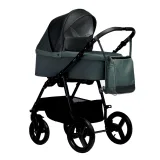Коляска COMFORT 2в1 (Indigo) (Co 03 (серо-зеленый + т.серая кожа))