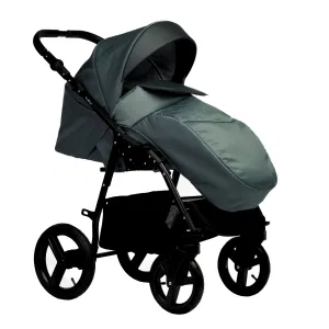 Коляска COMFORT 2в1 (Indigo) (Co 03 (серо-зеленый+т.серая кожа)) Коляска COMFORT 2в1 (Indigo) (Co 03 (серо-зеленый+т.серая кожа))