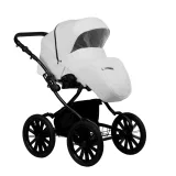 Коляска AVEO ECO Plus 14 (Indigo) (Ae 04 (белая кожа))
