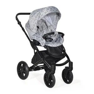 Коляска MIO+F 3в1 (Indigo) (Mi 03 (св.серая кожа+серый узор)) Коляска MIO+F 3в1 (Indigo) (Mi 03 (св.серая кожа+серый узор))