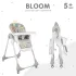 Стул для кормления BLOOM, В003S, от 5 мес до 3 лет. (Indigo) (темно-серый) Стул для кормления BLOOM, В003S, от 5 мес до 3 лет. (Indigo) (темно-серый)